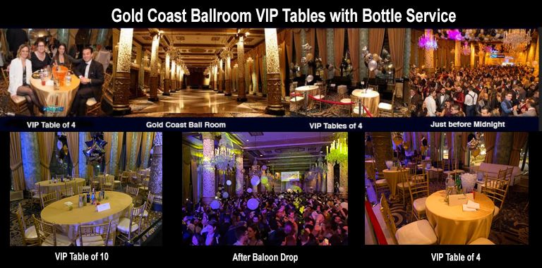 The Gold Coast Ballroom Mac Daddy VIP Seating with Bottle Service
