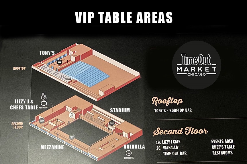 Drake Hotel NYE Floor Plan